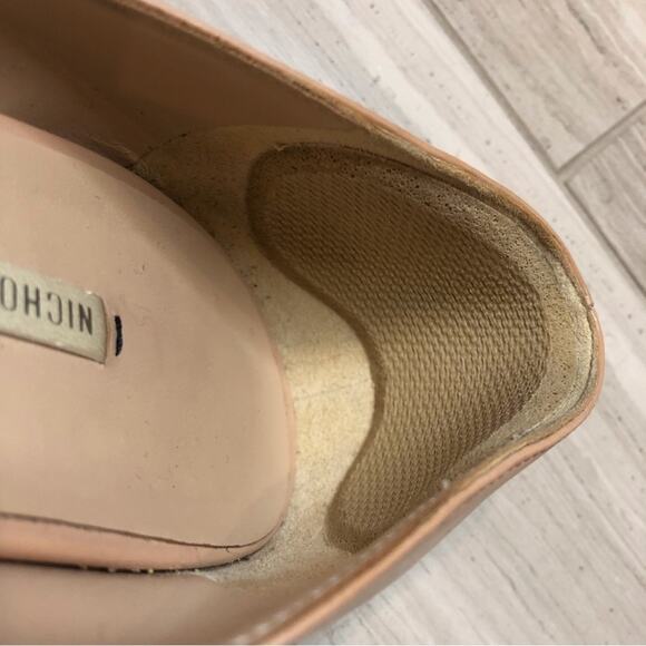 Nicholas Kirkwood Bi Color Pump Two Tone Platform Peach Black Pearl 38 EU 7.5 US - Picture 13 of 14